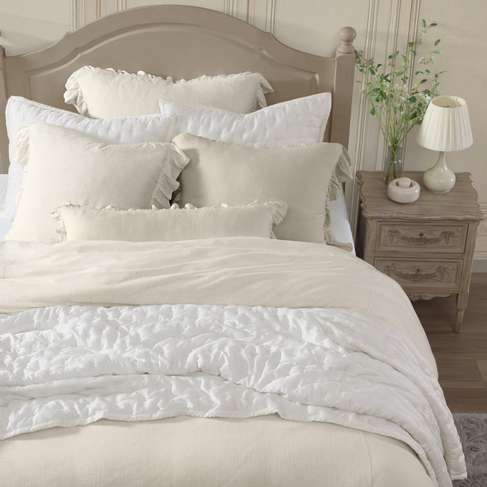 Lyocell - Full/Queen Eucalyptus Quilt Set (Set of 3) - White