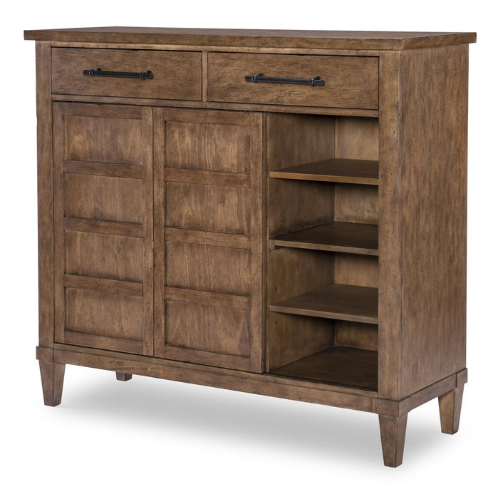 Artisan's Place - Door Drawer Chest - Vintage Pine Ironwood