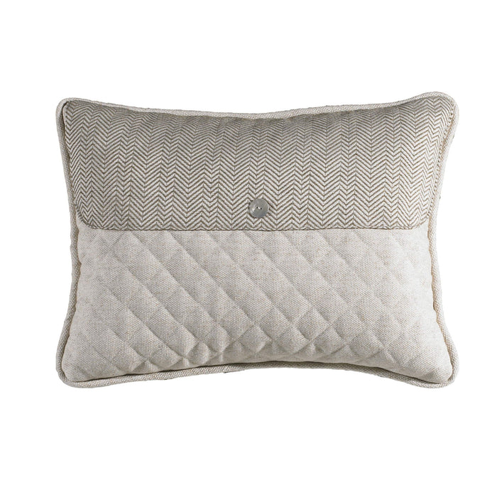 Fairfield - Envelope Pillow - Cream & Taupe