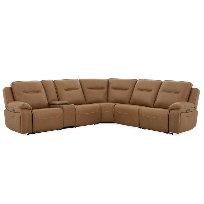 Callihan - 6 Piece Sectional - Brown