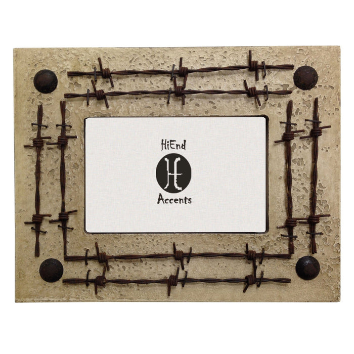 Barbwire - 4" x 6" Double Barbwire 4 Per Carton - Cream