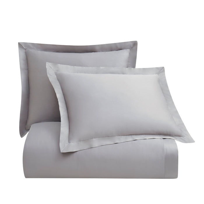 Lyocell - King Eucalyptus Duvet Cover Set (Set of 3) - Gray