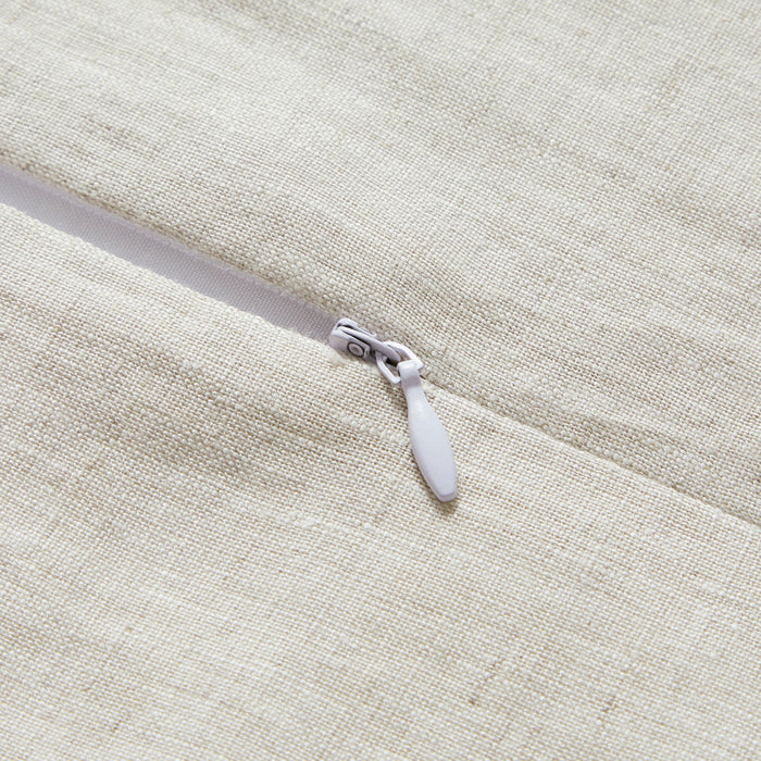 100% French Flax Linen - Euro Sham - Natural