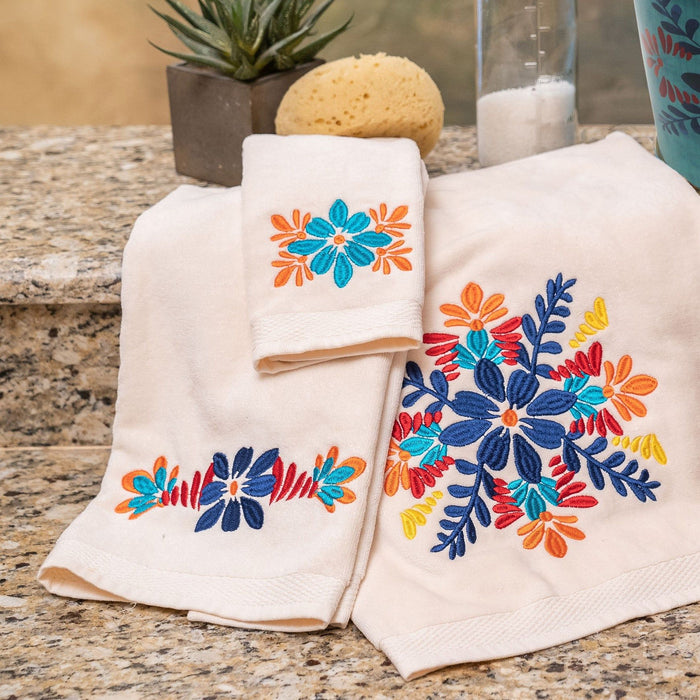 Bonita - Towel Set (Set of 3), 2 Per Carton - Cream