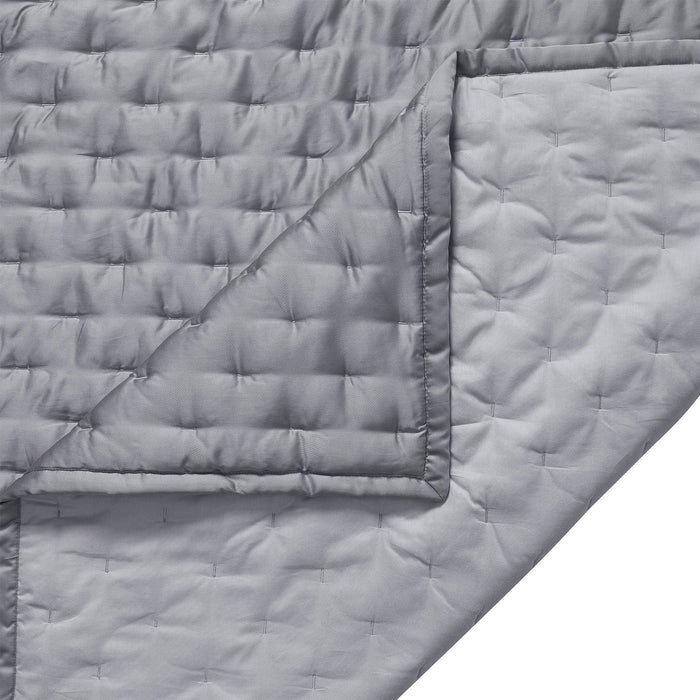 Lyocell - King Eucalyptus Quilt - Gray