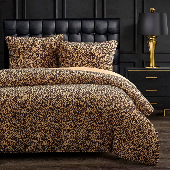 Adrienne - Queen Comforter Set (Set of 3) - Gold