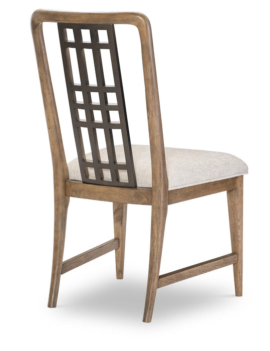 Beacon Hill - Open Back Side Chair (Set of 2) - Dusted Barley