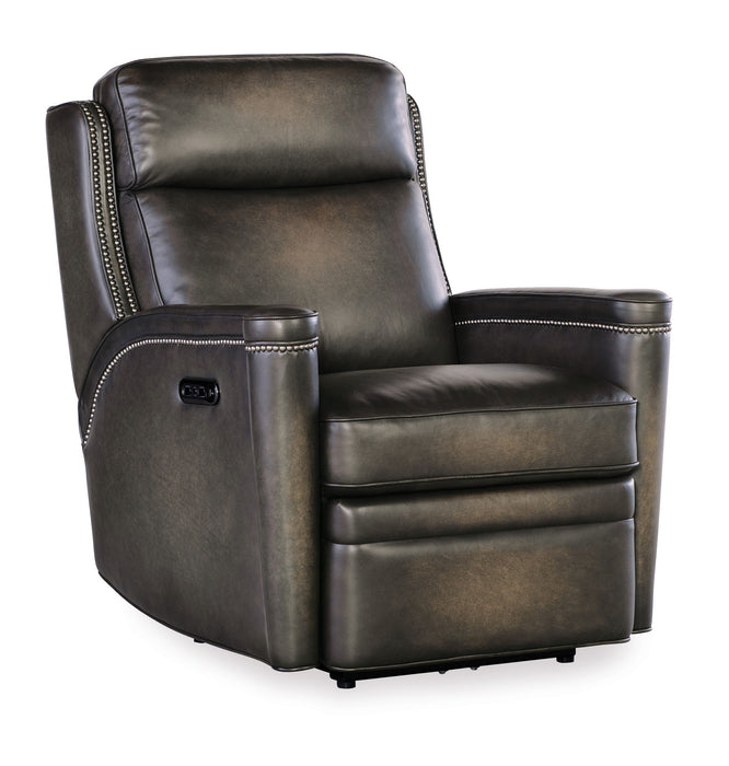 SS - Hamilton Power Recliner With Power Headrest