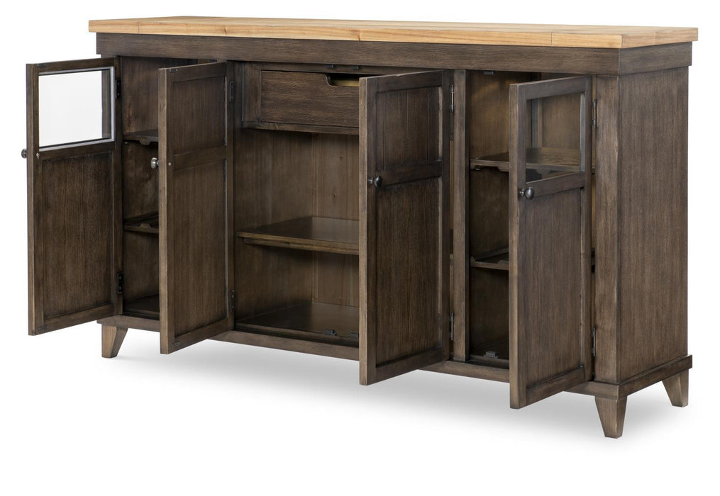 XXX's And OOO's - Credenza - Two Tone