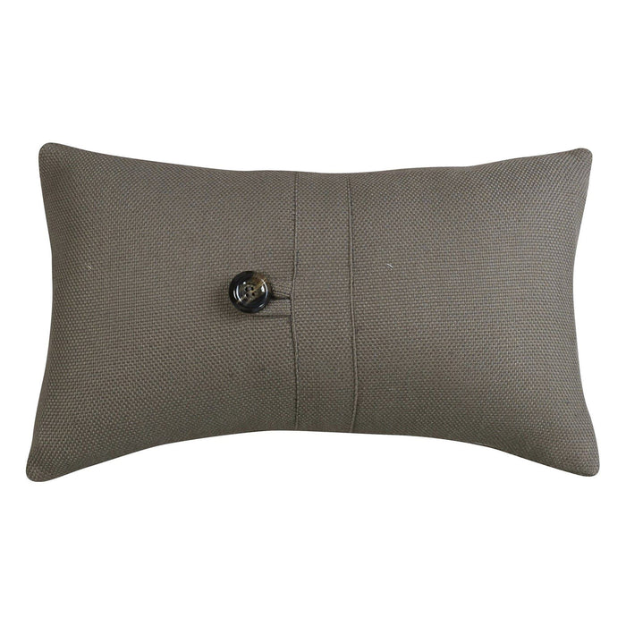 Piedmont - Small Lumbar Pillow - Gray Taupe