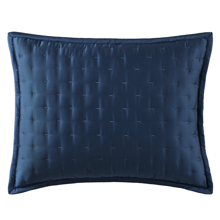 Lyocell - 21" x 34" Eucalyptus Quilt Pillow Sham Set (Set of 2) - Regal Blue