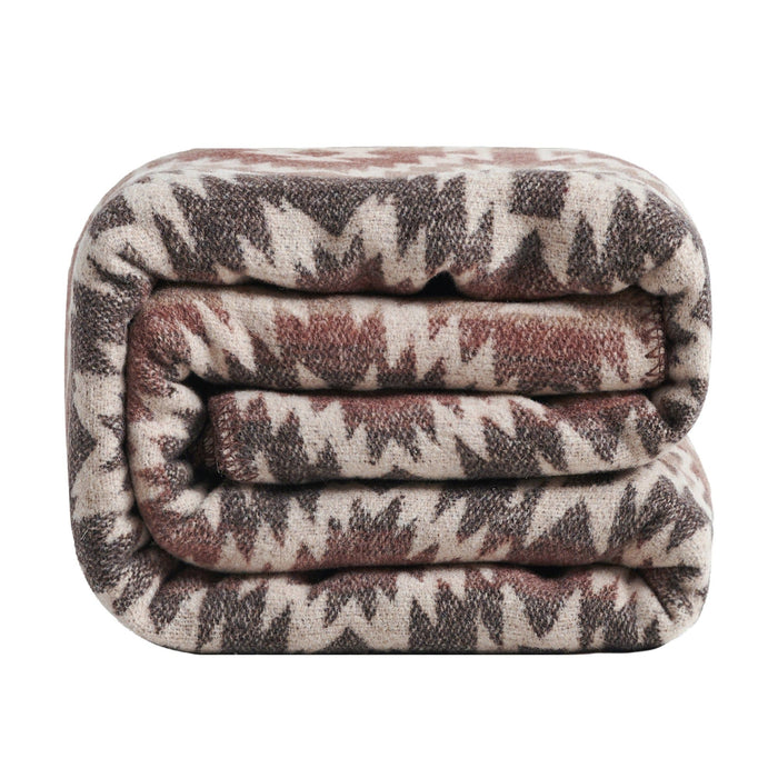 Mesa - Full/Queen Wool Blend Blanket - Multi Color