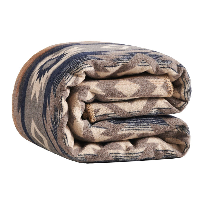 Taos - Wool Blend Throw Blanket - Multi Color