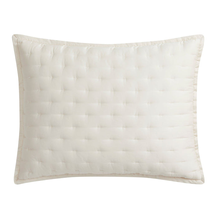 Lyocell - 21" x 34" Eucalyptus Quilt Pillow Sham Set (Set of 2) - Ivory