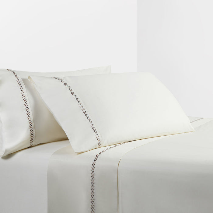 Arrow Sheet - King 350TC Southwestern Arrow Sheet Set (Set of 4) - Cream