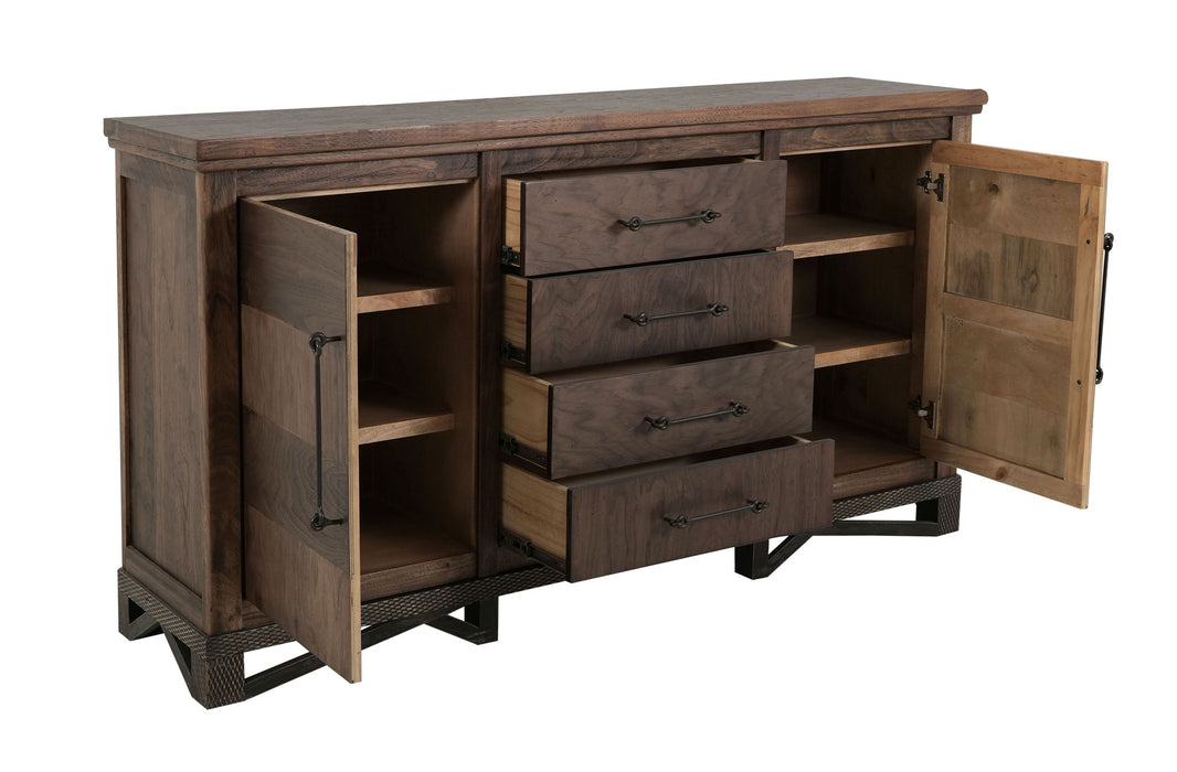 Walnut - Console - Peanut Brown
