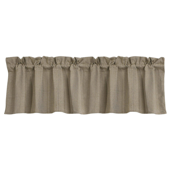Fairfield - Herringbone Valance - Cream