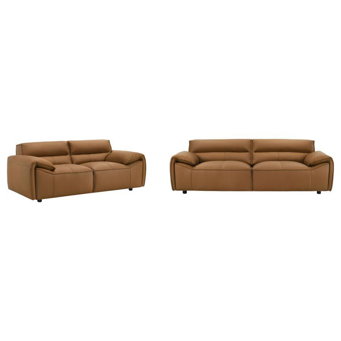 Buxton - Leather Upholstered Sofa Set