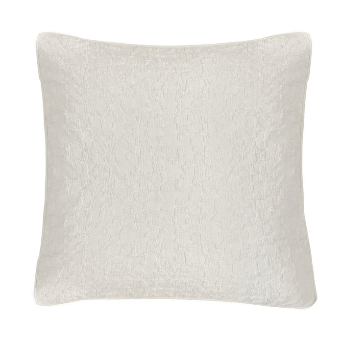Porto Matelasse - Euro Sham - Vintage White