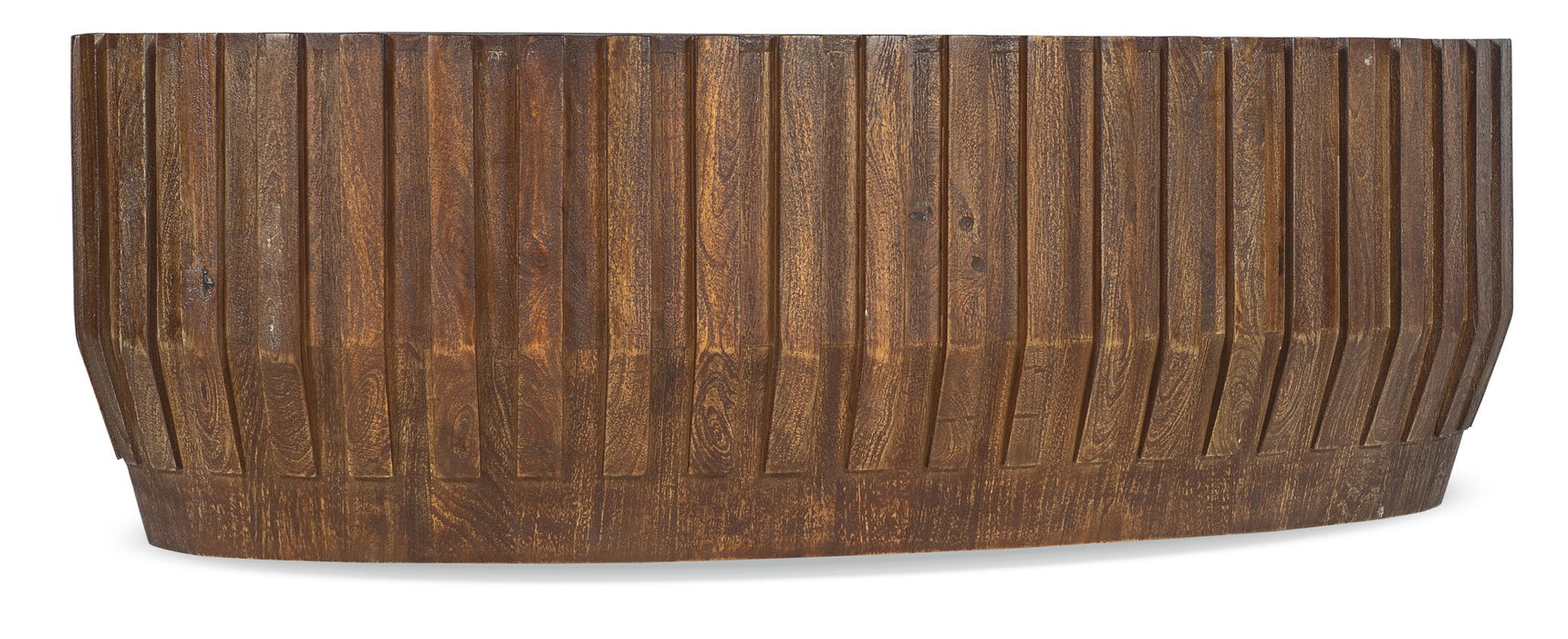 Commerce And Market - Gears Oval Cocktail Table - Bronze