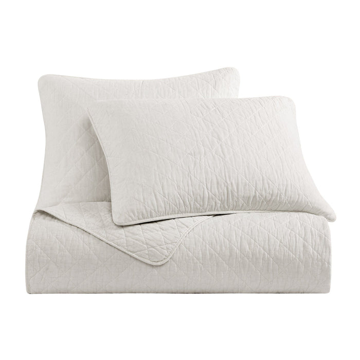 Cotton Comfort - Twin Quilt Set (Set of 2) - White