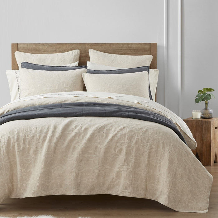 Tempe Matelasse - Twin Comforter Set (Set of 2) - Sand