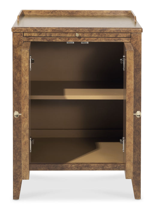 Archives - Two-Door Nightstand - Dark Brown