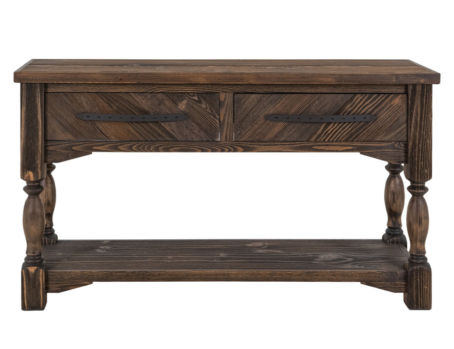 Dutton - Console / Sofa Table - Caramel Brown