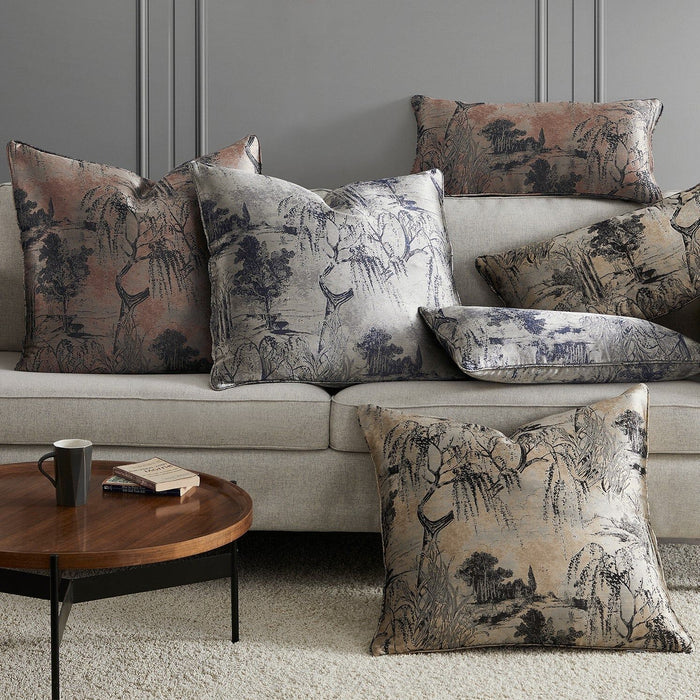 Pastoral Jacquard - Euro Sham - Champagne