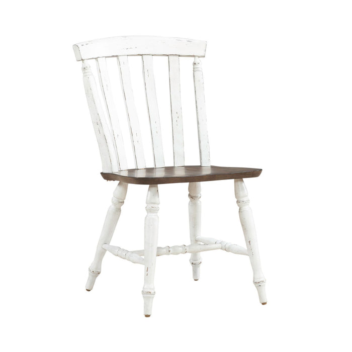 Al Fresco - Slat Back Side Chair (RTA) - White
