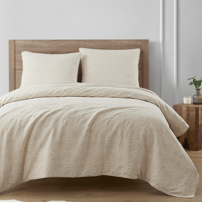 Tempe Matelasse - Twin Comforter Set (Set of 2) - Sand