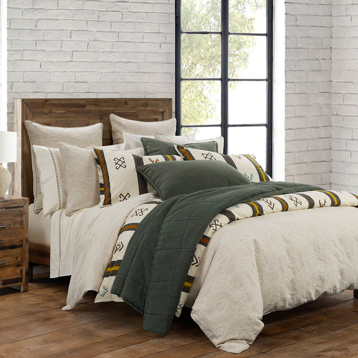 Toluca Canvas - Queen Comforter Set (Set of 3) - Multi Color