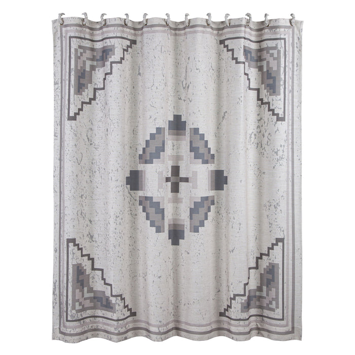 Dakota - Shower Curtain - Gray