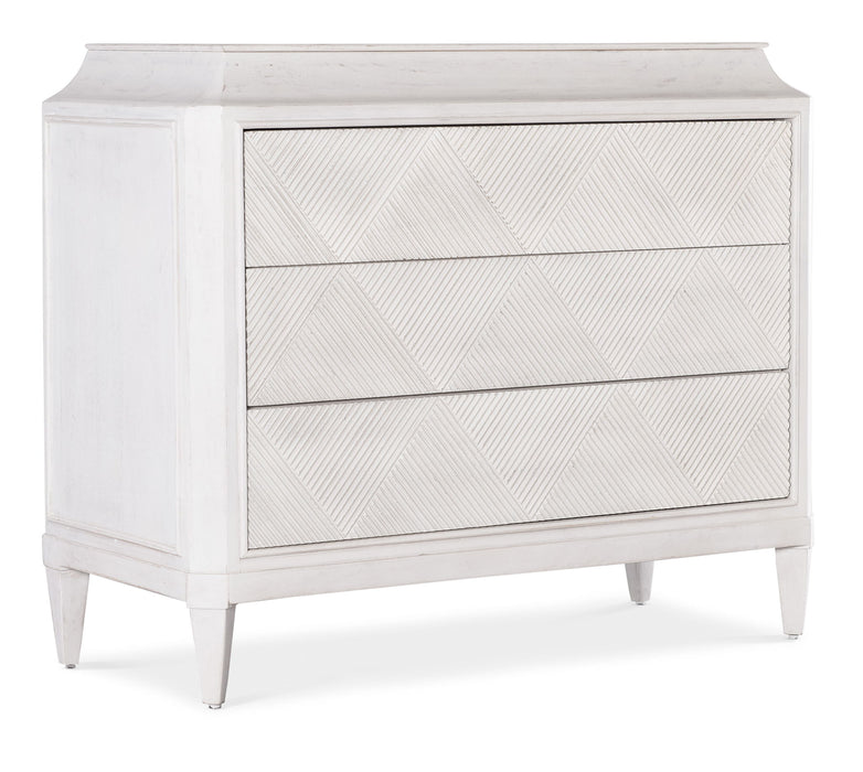 Commerce And Market - Argyle Three-Drawer Chest - White
