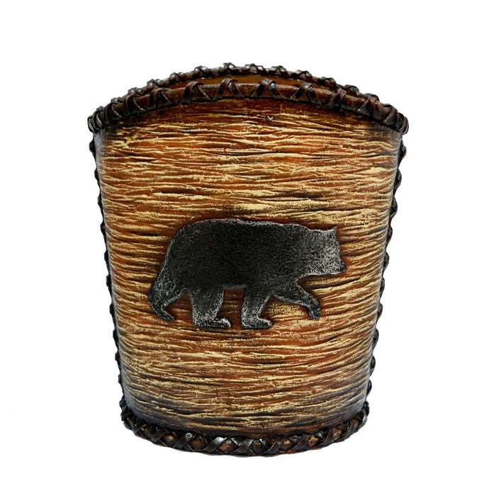 Lodge Bear - Bathroom Sets (Set of 5), 2 Per Carton - Brown