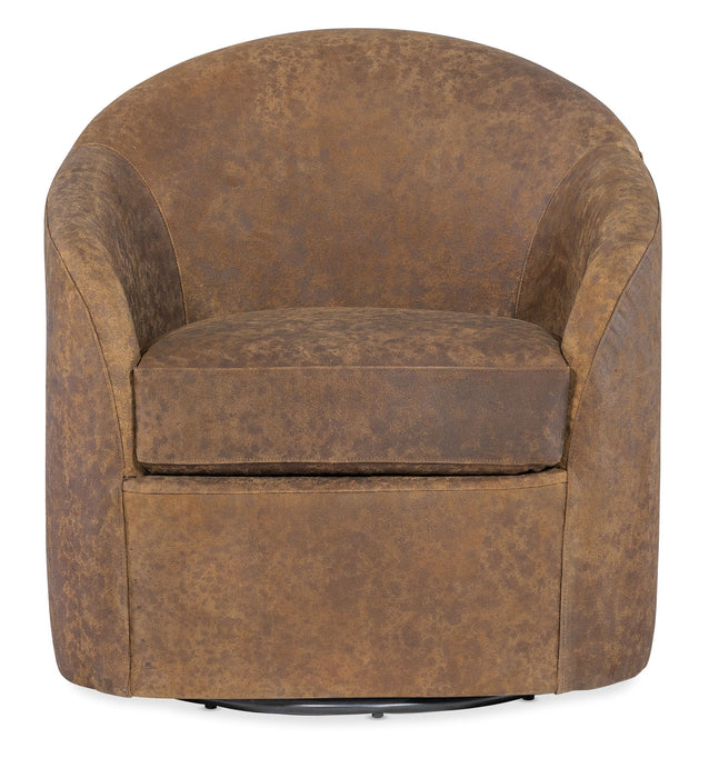CC - Remi Swivel Chair - Light Brown