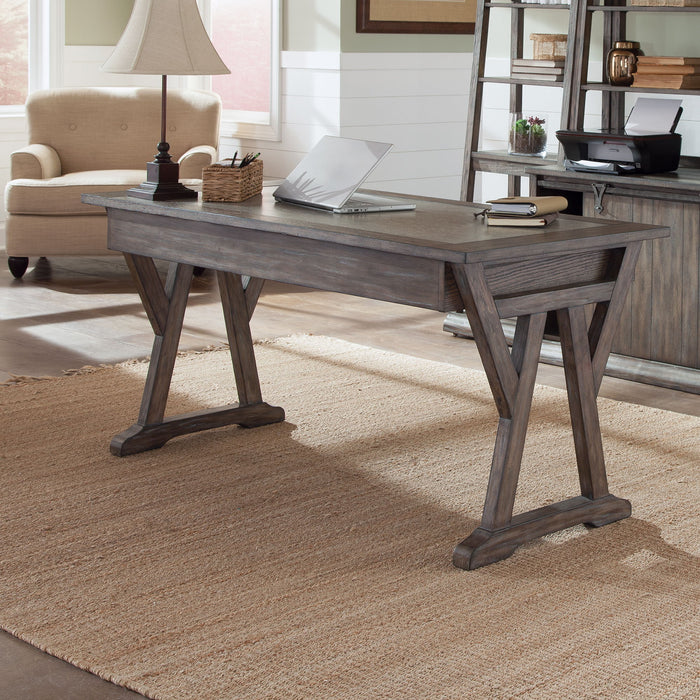 Stone Brook - Laptop Desk - Rustic Saddle