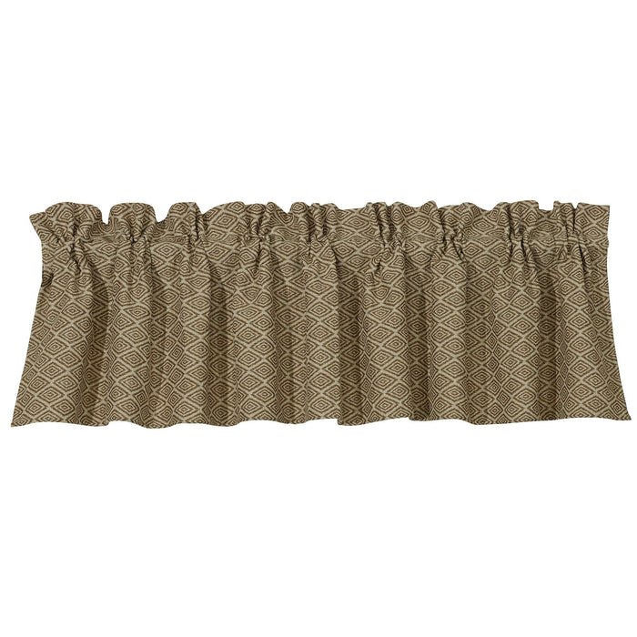 Alamosa - Southwestern Valance - Tan / Taupe
