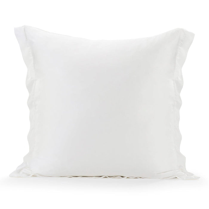 Lyocell - Eucalyptus Euro Sham - White