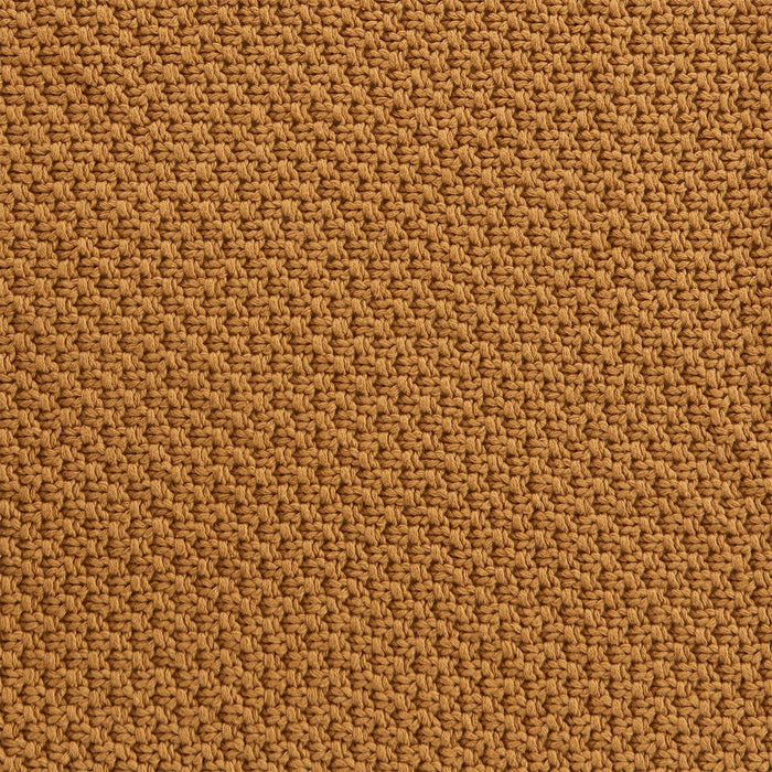 Cotton Knit - Full/Queen Blanket - Tuscan