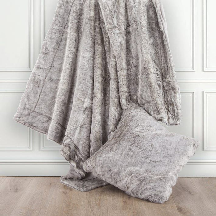 Arctic Bear - Mink Euro Sham - Gray