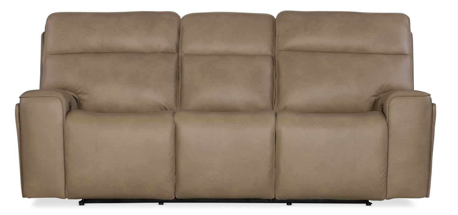 MS - Riverton Power Sofa With Power Headrest And Lumbar