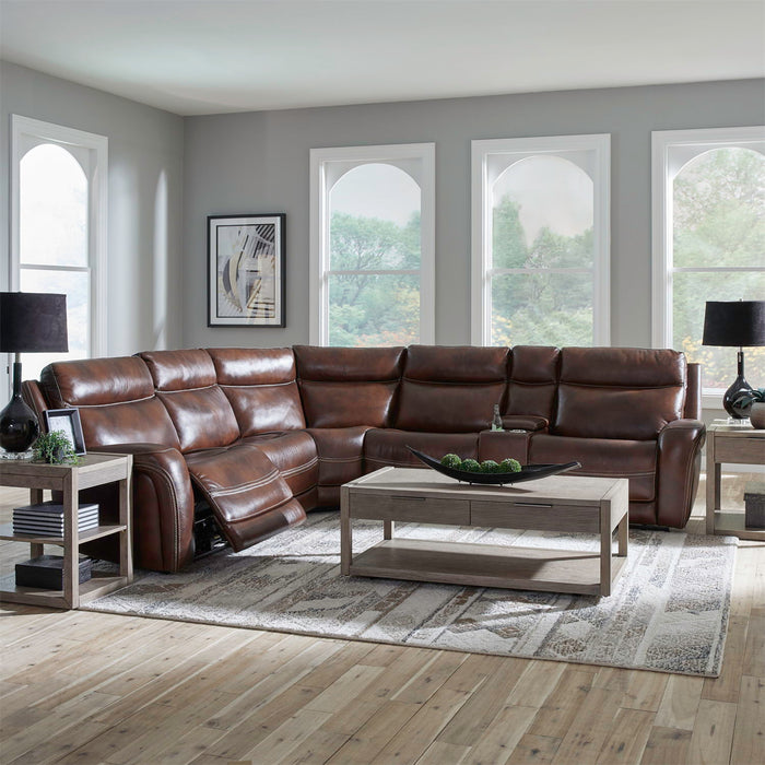 Blair - 6 Piece Sectional - Cognac