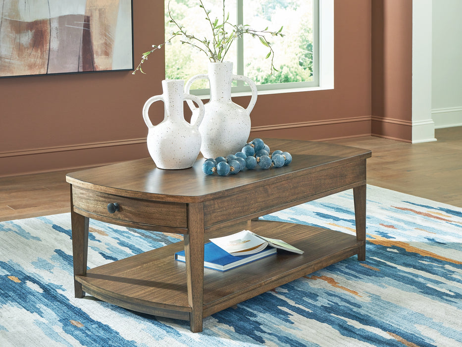 Burkbyer Rectangular Cocktail Table