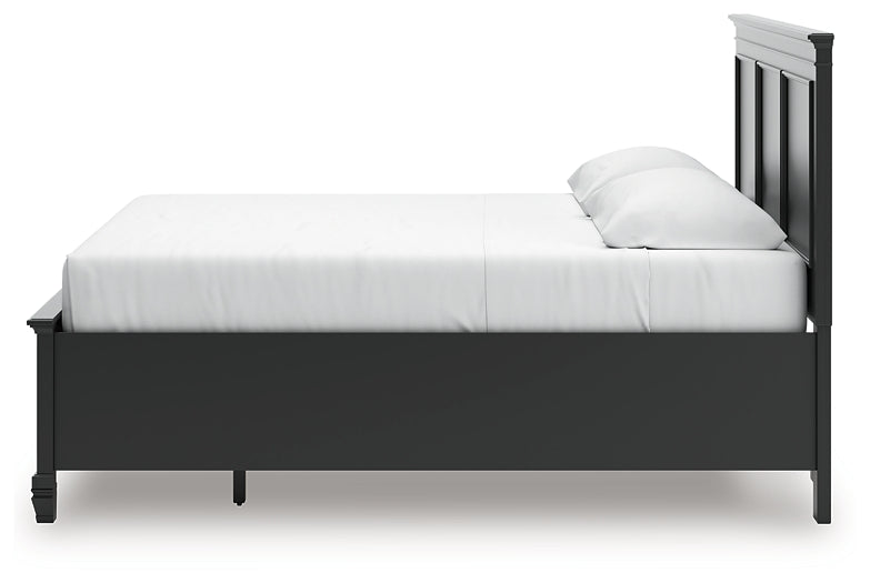 Lanolee King Panel Storage Bed