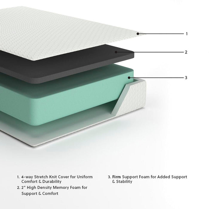 Chime 12 Inch Memory Foam  Mattress