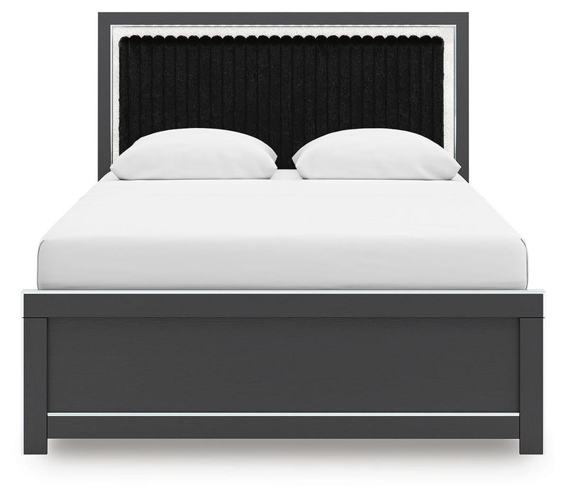 Zuraleus Queen Upholstered Panel Bed