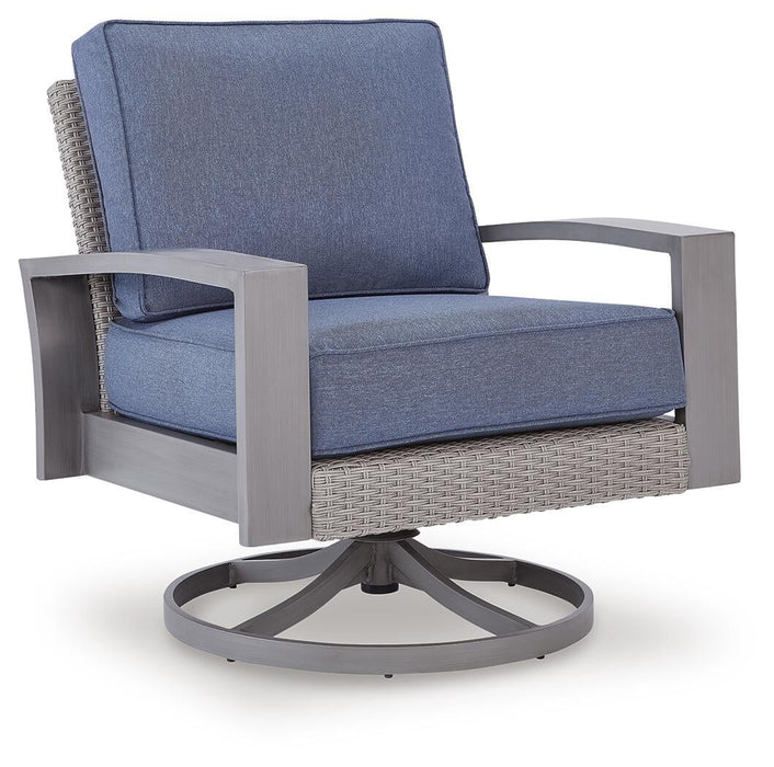 Half Moon Beach Swivel Lounge w/ Cushion