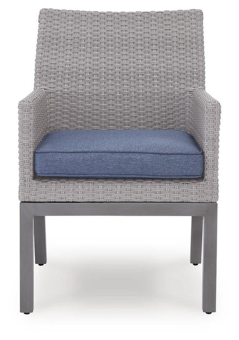 Half Moon Beach Arm Chair With Cushion (2/CN)