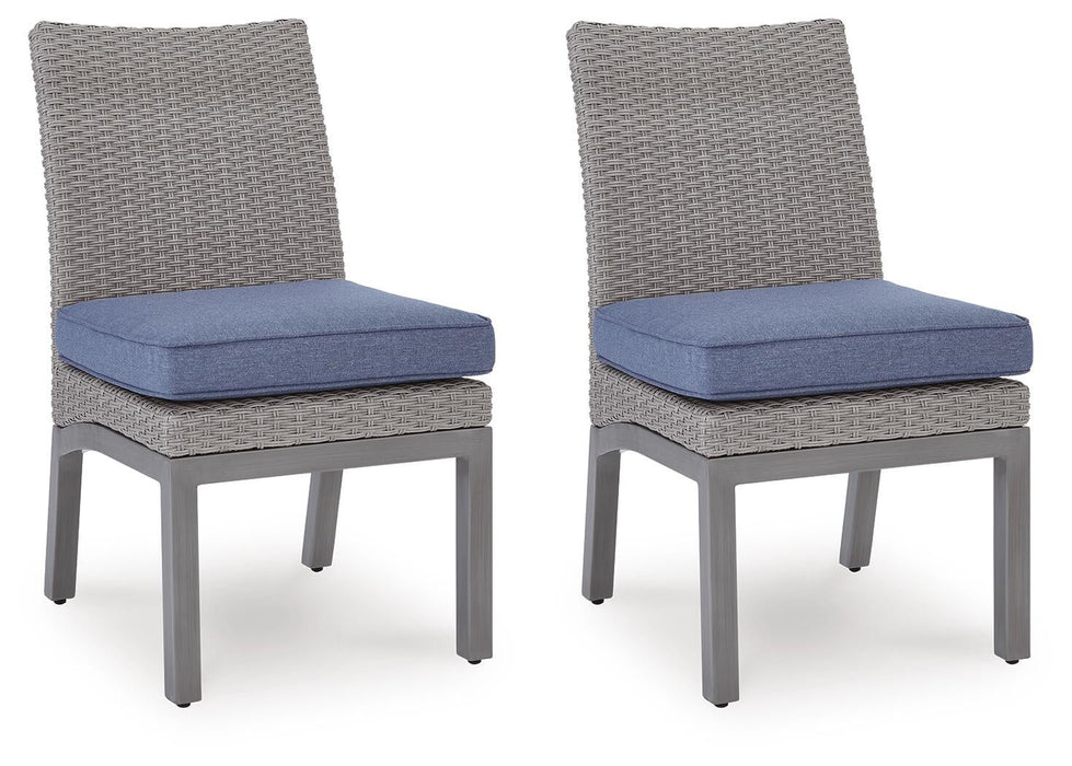 Half Moon Beach Side Chair with Cushion (2/CN)
